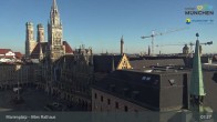 Archiv Foto Webcam Marienplatz München - Altes Rathaus 07:00