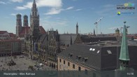 Archiv Foto Webcam Marienplatz München - Altes Rathaus 14:00