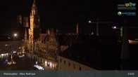 Archiv Foto Webcam Marienplatz München - Altes Rathaus 02:00