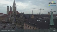 Archiv Foto Webcam Marienplatz München - Altes Rathaus 14:00