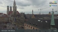 Archiv Foto Webcam Marienplatz München - Altes Rathaus 16:00