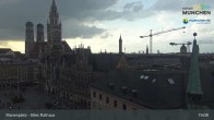 Archiv Foto Webcam Marienplatz München - Altes Rathaus 18:00