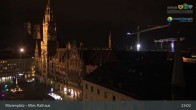 Archiv Foto Webcam Marienplatz München - Altes Rathaus 02:00