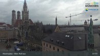 Archiv Foto Webcam Marienplatz München - Altes Rathaus 07:00