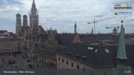 Archiv Foto Webcam Marienplatz München - Altes Rathaus 12:00