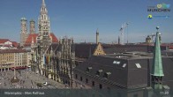 Archiv Foto Webcam Marienplatz München - Altes Rathaus 10:00