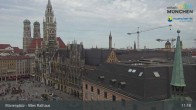 Archiv Foto Webcam Marienplatz München - Altes Rathaus 10:00