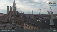Archiv Foto Webcam Marienplatz München - Altes Rathaus 14:00