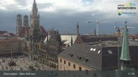 Archiv Foto Webcam Marienplatz München - Altes Rathaus 16:00