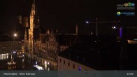 Archiv Foto Webcam Marienplatz München - Altes Rathaus 00:00