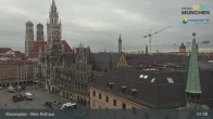 Archiv Foto Webcam Marienplatz München - Altes Rathaus 06:00