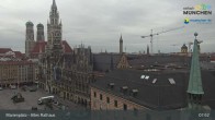 Archiv Foto Webcam Marienplatz München - Altes Rathaus 07:00