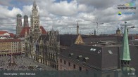 Archiv Foto Webcam Marienplatz München - Altes Rathaus 10:00