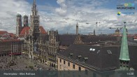 Archiv Foto Webcam Marienplatz München - Altes Rathaus 12:00