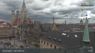Archiv Foto Webcam Marienplatz München - Altes Rathaus 18:00