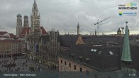 Archiv Foto Webcam Marienplatz München - Altes Rathaus 10:00