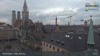 Archiv Foto Webcam Marienplatz München - Altes Rathaus 12:00