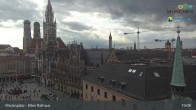 Archiv Foto Webcam Marienplatz München - Altes Rathaus 18:00