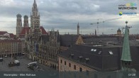 Archiv Foto Webcam Marienplatz München - Altes Rathaus 06:00
