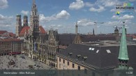 Archiv Foto Webcam Marienplatz München - Altes Rathaus 12:00