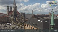 Archiv Foto Webcam Marienplatz München - Altes Rathaus 14:00