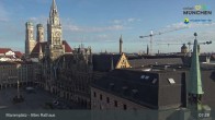 Archiv Foto Webcam Marienplatz München - Altes Rathaus 06:00