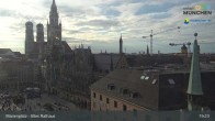Archiv Foto Webcam Marienplatz München - Altes Rathaus 18:00