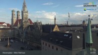 Archiv Foto Webcam Marienplatz München - Altes Rathaus 07:00