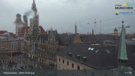 Archiv Foto Webcam Marienplatz München - Altes Rathaus 10:00
