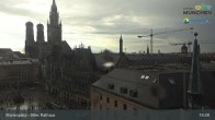 Archiv Foto Webcam Marienplatz München - Altes Rathaus 18:00