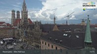 Archived image Webcam Marienplatz Munich, Bavaria 12:00