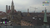 Archived image Webcam Marienplatz Munich, Bavaria 18:00