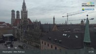 Archiv Foto Webcam Marienplatz München - Altes Rathaus 06:00