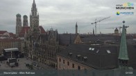 Archiv Foto Webcam Marienplatz München - Altes Rathaus 07:00