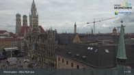 Archiv Foto Webcam Marienplatz München - Altes Rathaus 10:00