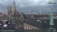 Archiv Foto Webcam Marienplatz München - Altes Rathaus 18:00