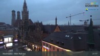 Archiv Foto Webcam Marienplatz München - Altes Rathaus 20:00