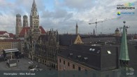 Archiv Foto Webcam Marienplatz München - Altes Rathaus 07:00