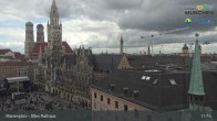 Archiv Foto Webcam Marienplatz München - Altes Rathaus 10:00