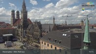Archiv Foto Webcam Marienplatz München - Altes Rathaus 14:00
