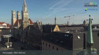 Archiv Foto Webcam Marienplatz München - Altes Rathaus 07:00
