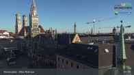 Archiv Foto Webcam Marienplatz München - Altes Rathaus 06:00