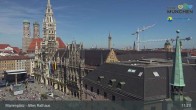 Archiv Foto Webcam Marienplatz München - Altes Rathaus 10:00