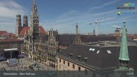 Archiv Foto Webcam Marienplatz München - Altes Rathaus 12:00