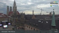 Archiv Foto Webcam Marienplatz München - Altes Rathaus 18:00