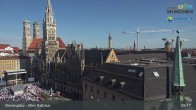 Archiv Foto Webcam Marienplatz München - Altes Rathaus 09:00