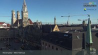 Archiv Foto Webcam Marienplatz München - Altes Rathaus 06:00