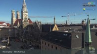 Archiv Foto Webcam Marienplatz München - Altes Rathaus 07:00