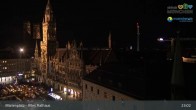 Archiv Foto Webcam Marienplatz München - Altes Rathaus 02:00