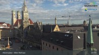 Archiv Foto Webcam Marienplatz München - Altes Rathaus 07:00